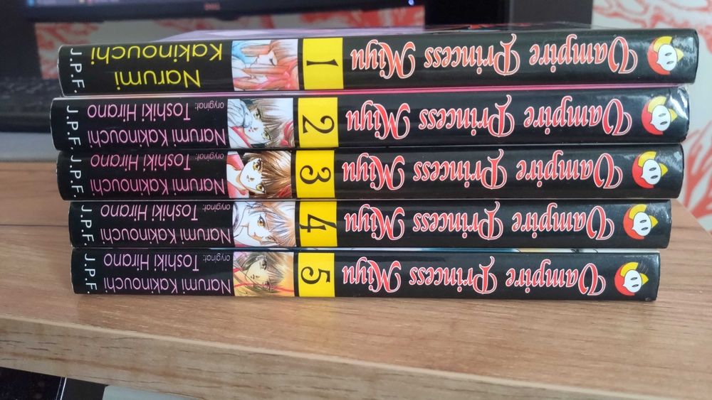 Vampire Princess Miyu manga tomy 1-5