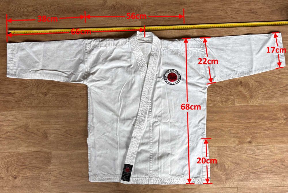 Kimono Karaté Tradicional Pano Grosso | Adulto S/M | SKKP