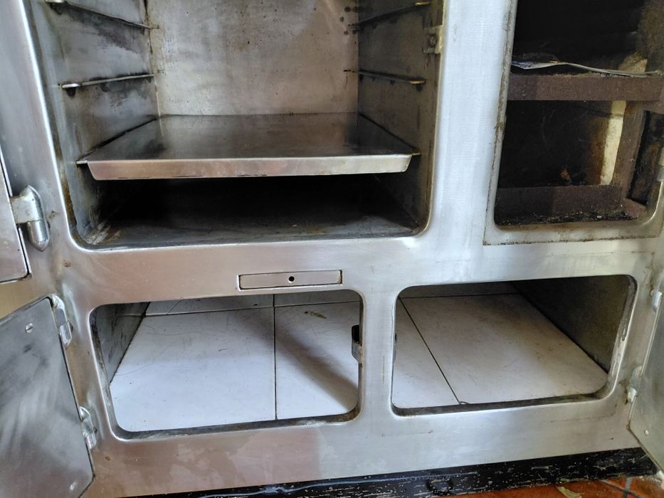 Fogão lenha em Inox
