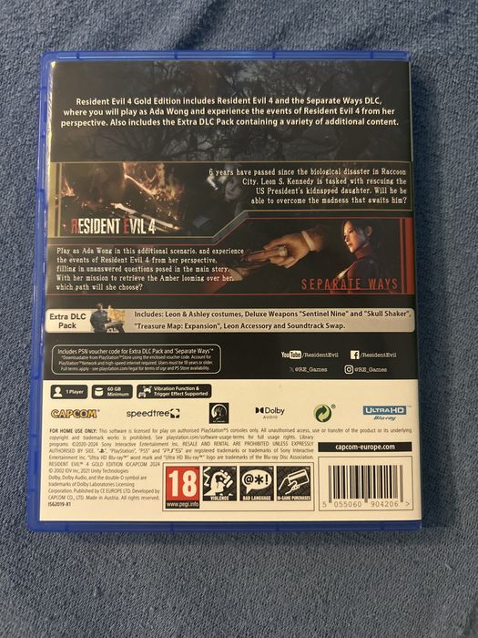 Gra „Resident Evil 4” na konsolę PS5