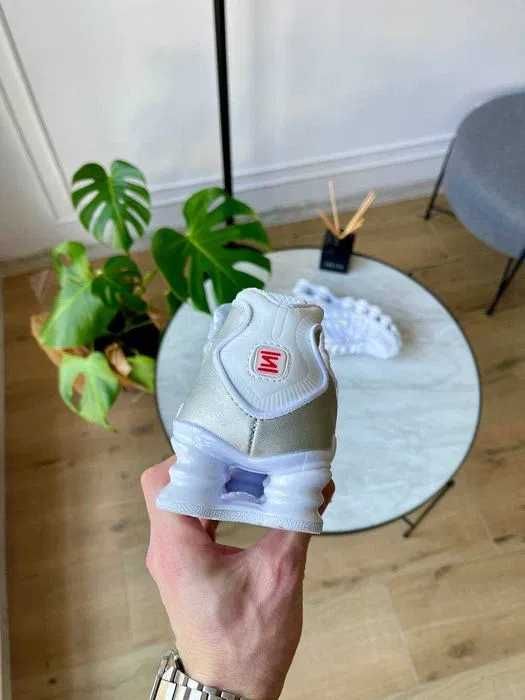 Nike Shox TL White Silver