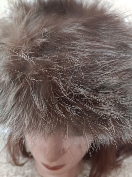 Czapka futro naturalne z jednota