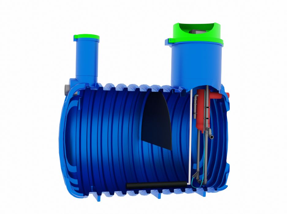 Oczyszczalnia biologiczna soft SBR 4 osoby 2000L