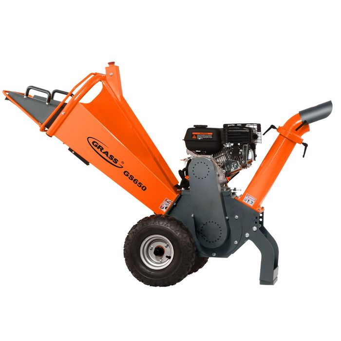 Rozdrabniacz do gałęzi GRASS GS650 Loncin 196cm3 4,1KW do 10cm bębnowy
