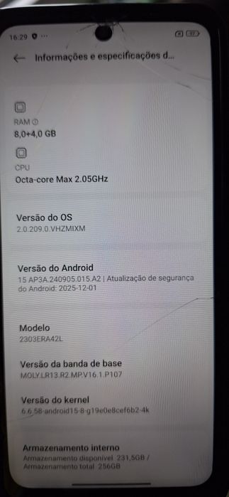 Xiaomi Redmi note 12S  *8+4/256*