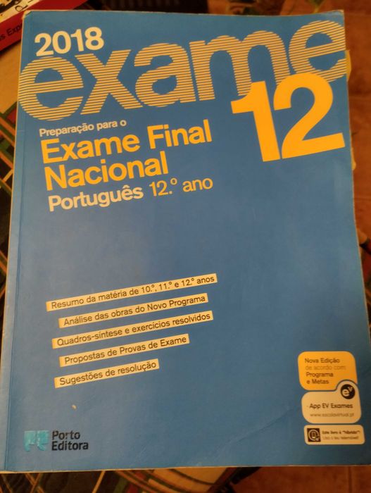 exame nacional de português 12ºano