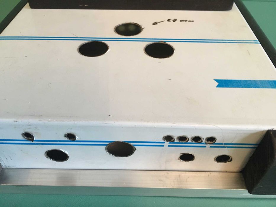 obudowa wzmacniacza lampowego DIY