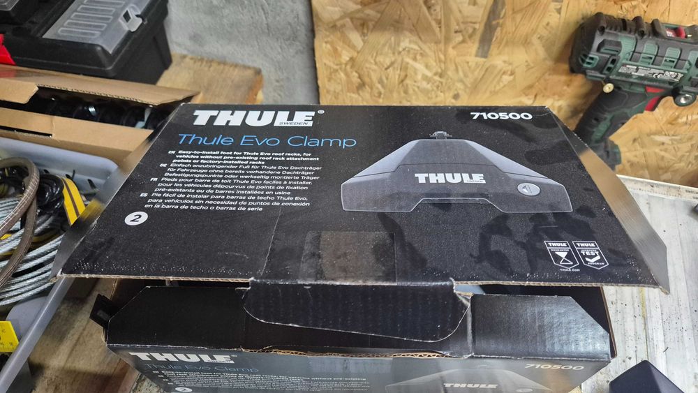 Stopa do bagażnika dachowego Thule Evo + hule Rapid EVO 5337 kit