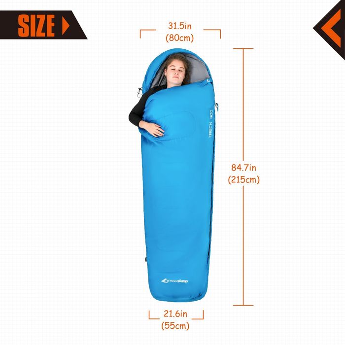 Спальний мішок на осінь-весну до -13