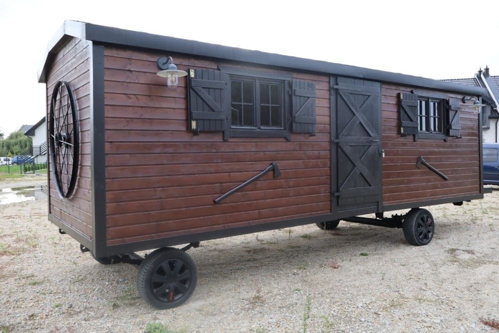 Przyczepa mobilna, domek, wóz  Drzymały, tiny house