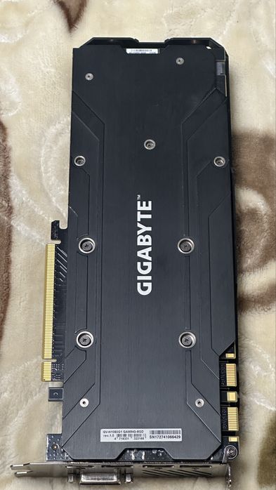 Відеокарта GIGABYTE GeForce GTX 1080 windforce oc 8g