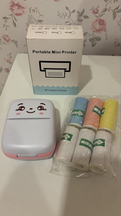 Impressora portátil + rolos
