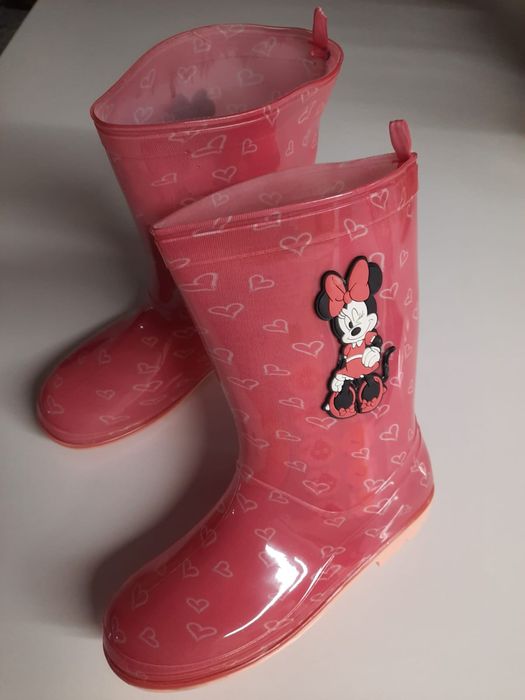 Galochas Disney Junior Minnie Mouse, tamanho 35