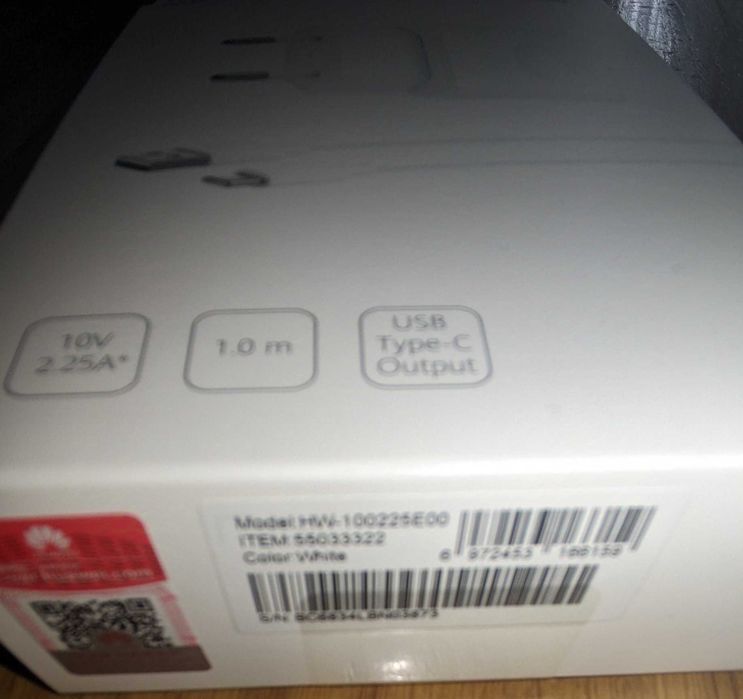 Ładowarka huawei + kabel USB c super 22.5W Quick adapter oryginal
