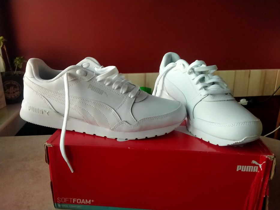 puma st runner v3l białe