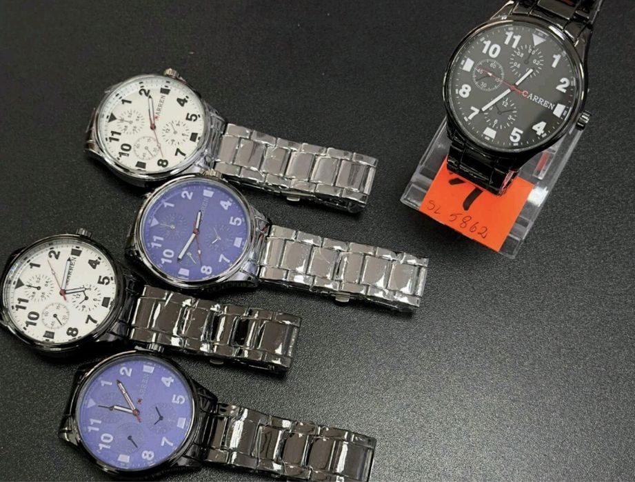 Zegarki męskie metalowe