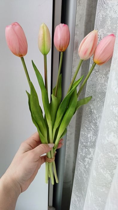 Тюльпани гелеві висота 40см