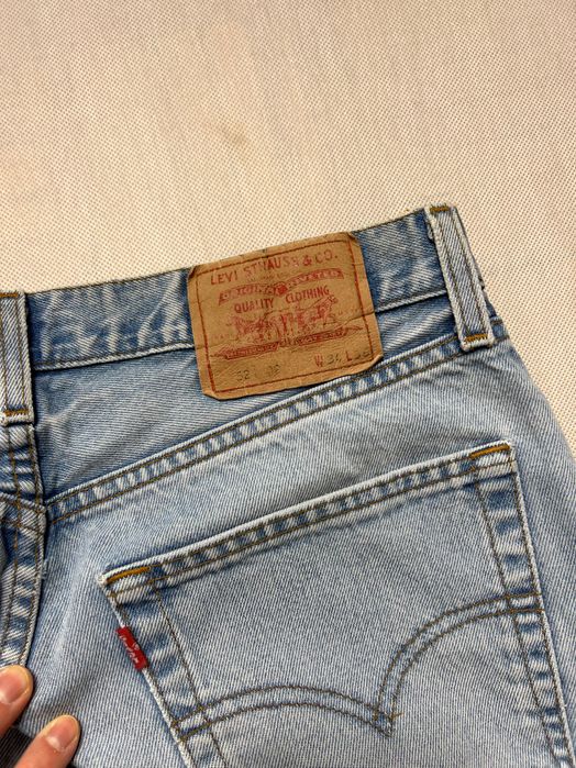 Spodnie jeans Levis 521 vintage baby blue długie y2k