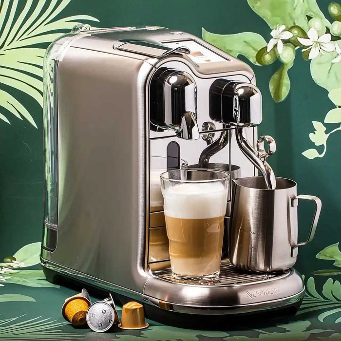 Кавомашина Nespresso Creatista Plus Original Stainless Steel з паровою трубкою для капсул/капсульна/кавоварка/Кофемашина/sne800bss4end1/Нова/Гарантія!
