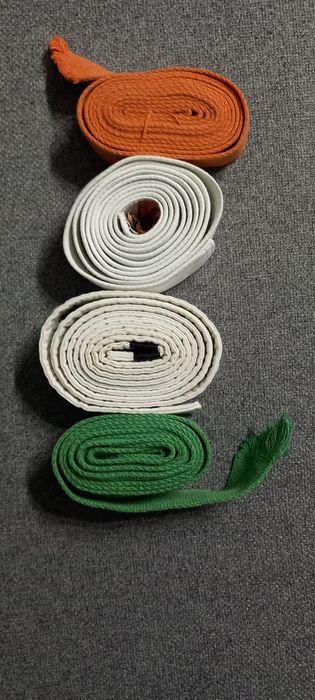 Pasy karate 4 sztuki.