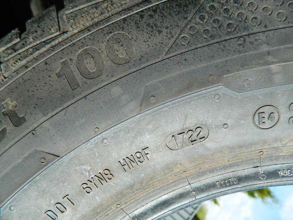 Шина колеса резина R16C 215/75 Continental Conti Van Contact100 6шт Літо НОВІ