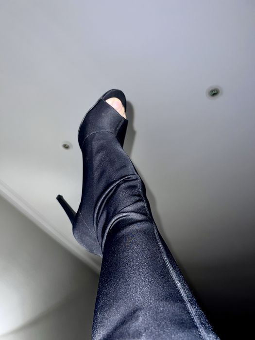 Botas cano extremamente alto