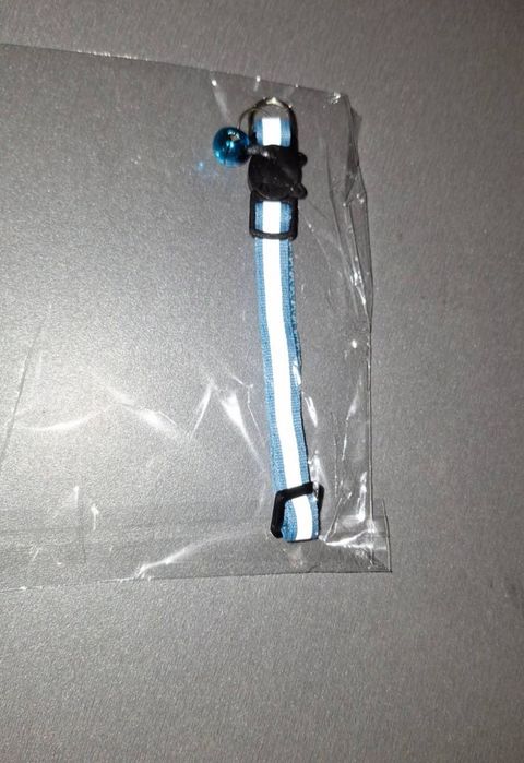 Светоотражающий ошейник для котика или собачки