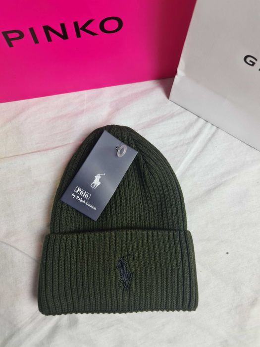 Czapka zimowe męskie  damskie Ralph Lauren premium