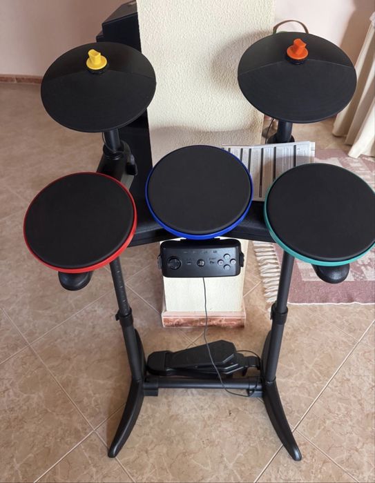 Guitarra e bateria PlayStation