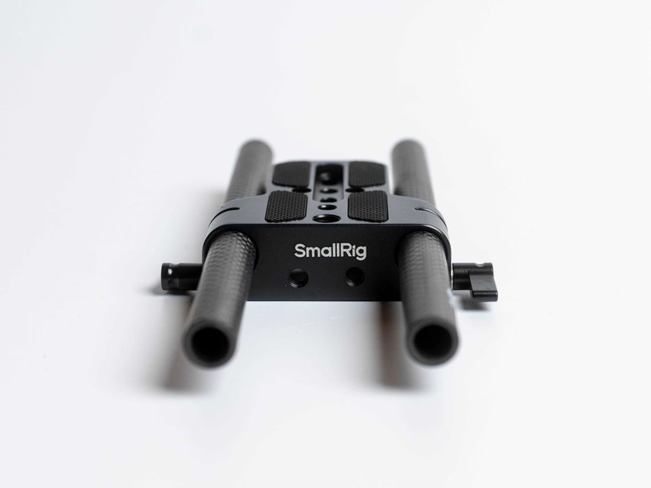 База Smallrig 5609 Bottom base plate з 15мм карбоновими направляючими | Rail Rod