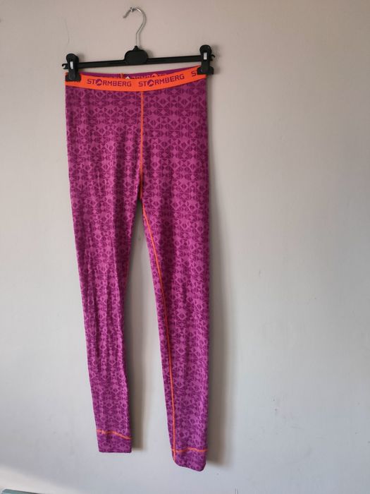 Damskie legginsy getry 55% wełna
