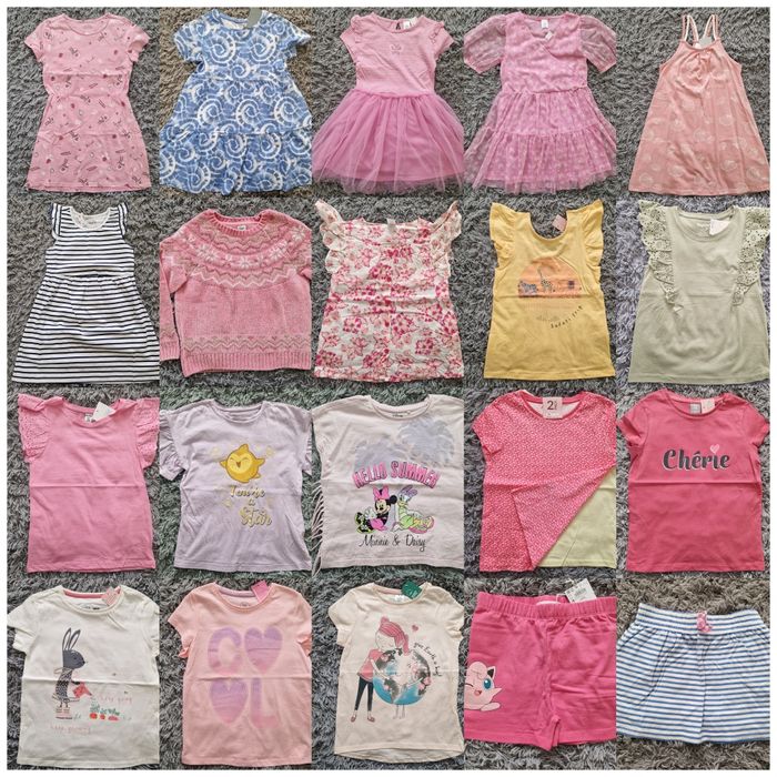 Rozm 128 ciepla bluza dla dziewczynki