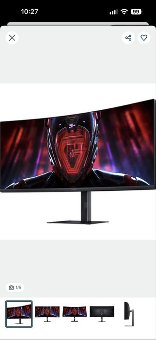 Монитор Xiaomi curved 34 180 4k