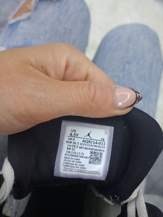 Buty koszykarskie Nike Air Jordan Max Aura rozmiar 36.5 młodzieżowe