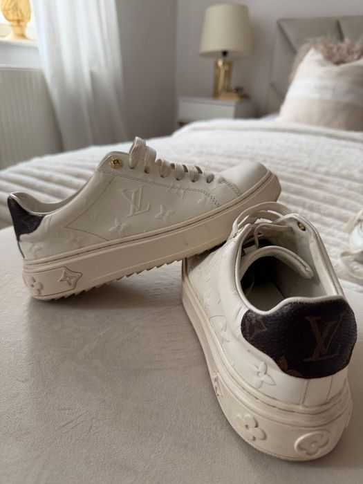 Trampki białe Louis Vuitton