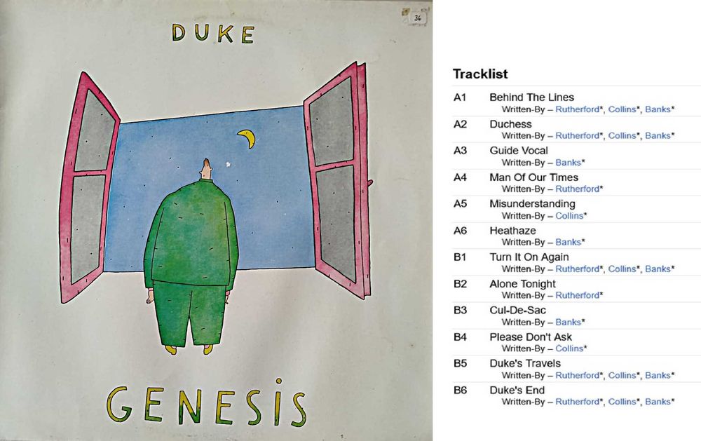 Discos LP Vinil– Genesis, Peter Gabriel Phil Collins