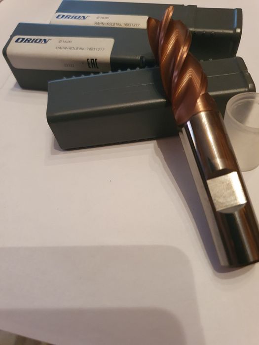 Frezy trzpieniowe Orion VHM HPC 16,0x36x92 chwyt HB 5 sztuk