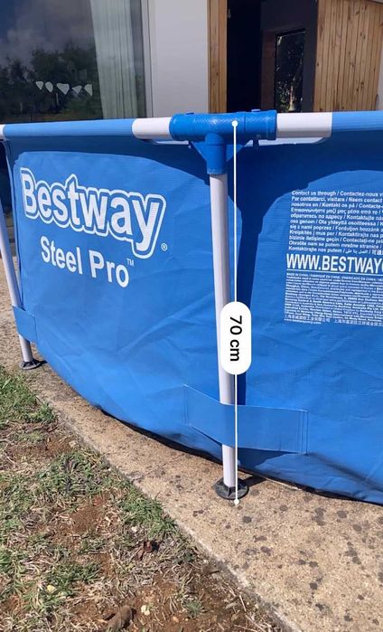 Piscina tubular redonda Bestway Steel Pro 305x76cm