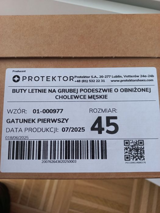 Buty letnie Protektor rozmiar 45