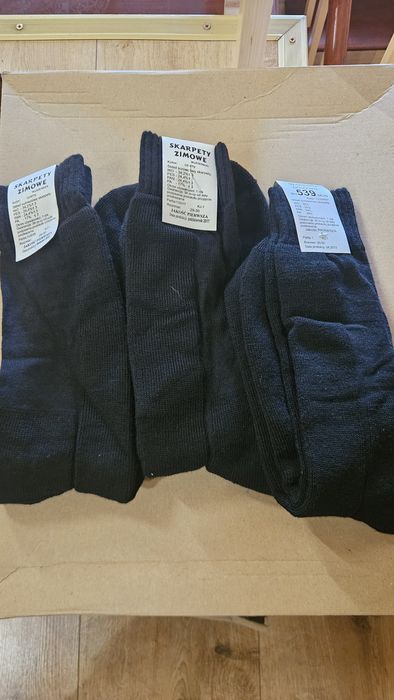 Skarpety wojskowe  zimowe