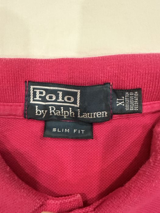 Vendo Polo Ralph Lauren Rosa Slim Fit XL