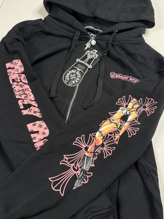 Худи зип Chrome Hearts | Кофта Хром хартс