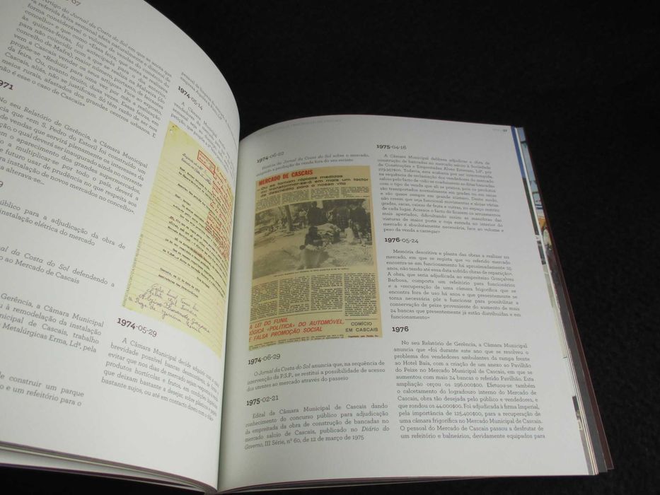 Livro História(s) Do(s) Mercado(s) de Cascais 1952 a 2014