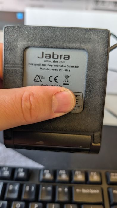 Zestaw słuchawkowy z mikrofonem słuchawki Jabra 920 pro zasięg 120m