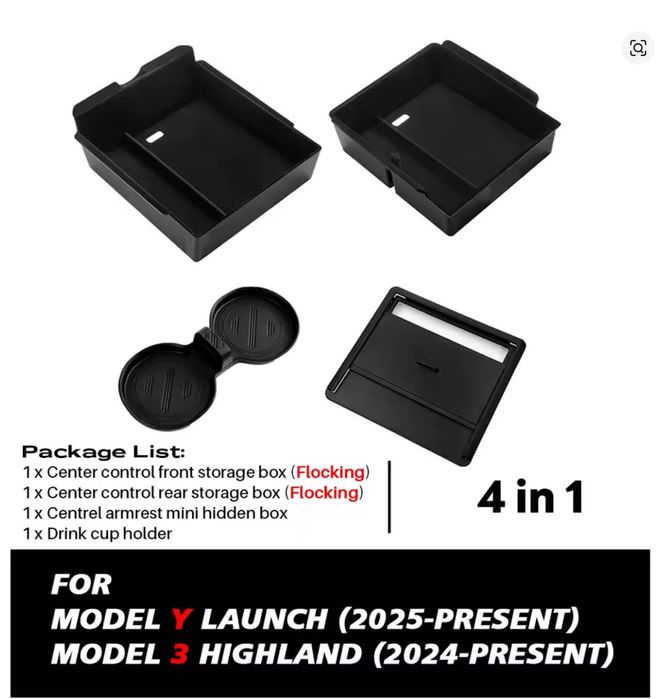 Acessórios TESLA Model 3 Highland e Y