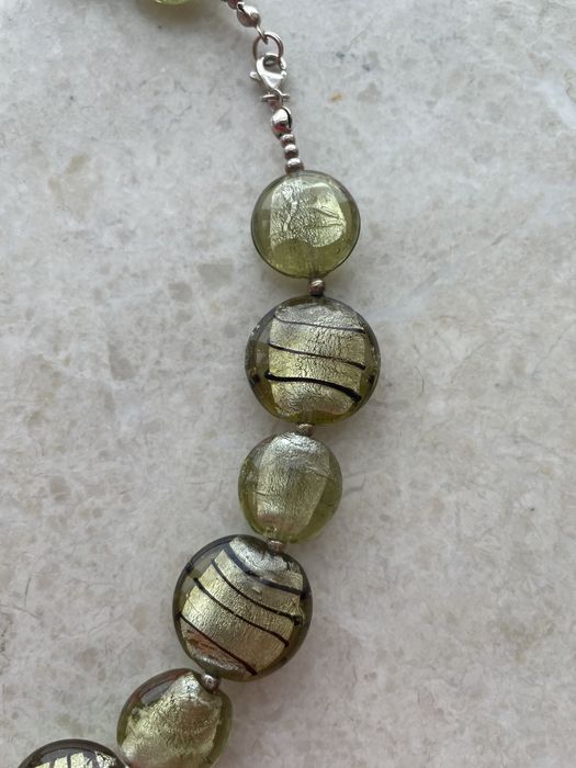 Naszyjnik szkło weneckie vintage