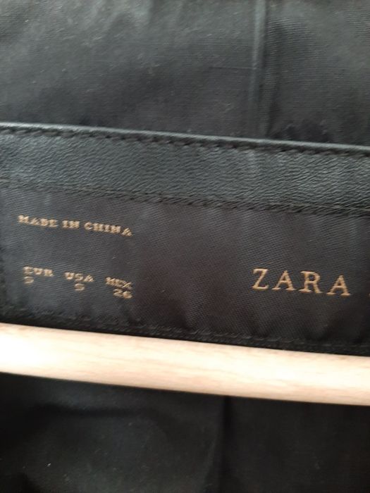 Ramoneska skórzana Zara rozm S
