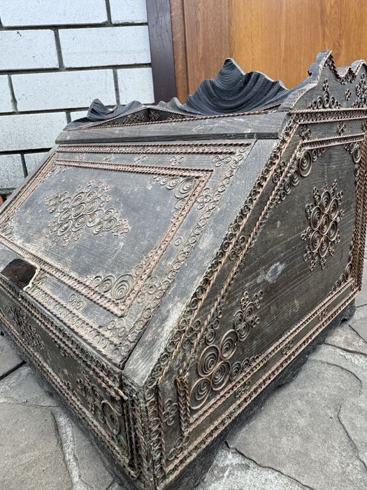 Хлебница (ретро) деревянная.