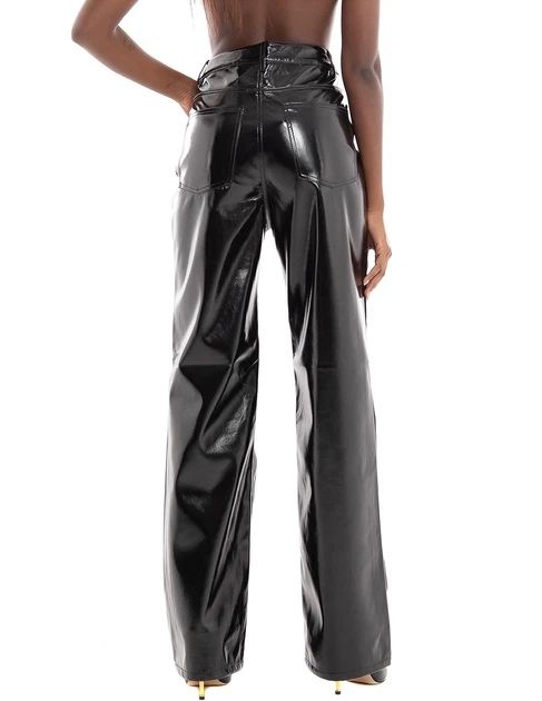 Лакові штани boohoo