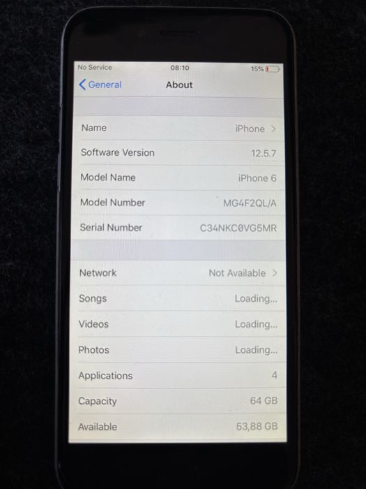 Apple Iphone 6 64 Gb